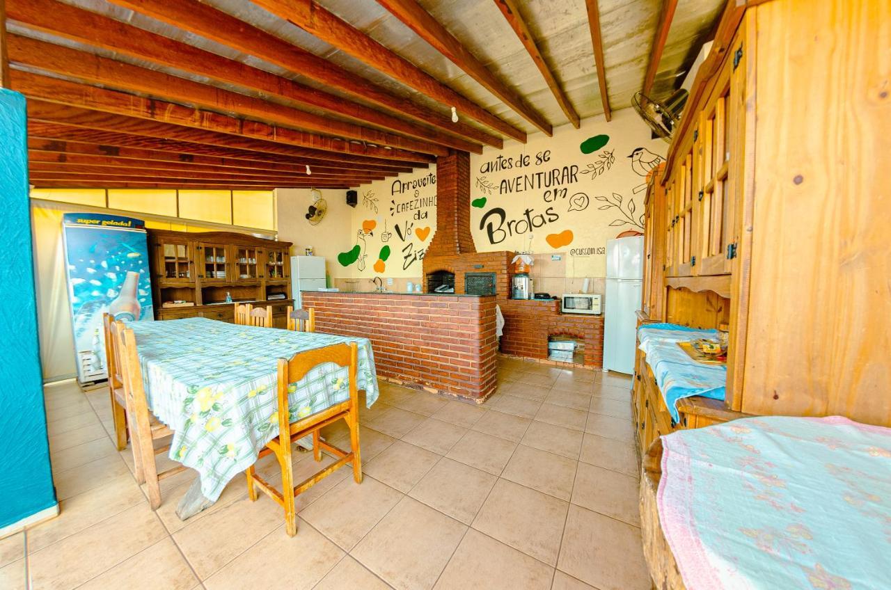 Pousada Recanto da Vó Ziza Brotas Exterior foto